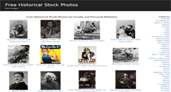 Desktop Screenshot of historicalstockphotos.com
